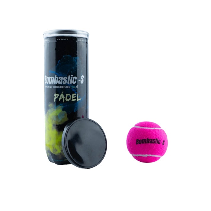 Tarro de Pelota Tilki Padel Bombastic S Pink X3