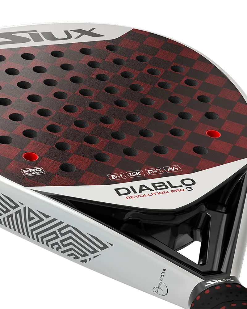 Pala Pádel SIUX DIABLO REVOLUTION SANYO PRO 3 2024