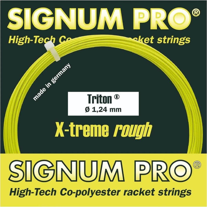 Cuerda Signum Pro Triton Amarillo 12m 1.24